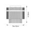 Clear Glass Flush Mount