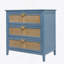 Commode d'appoint 3 tiroirs Natural Rattan