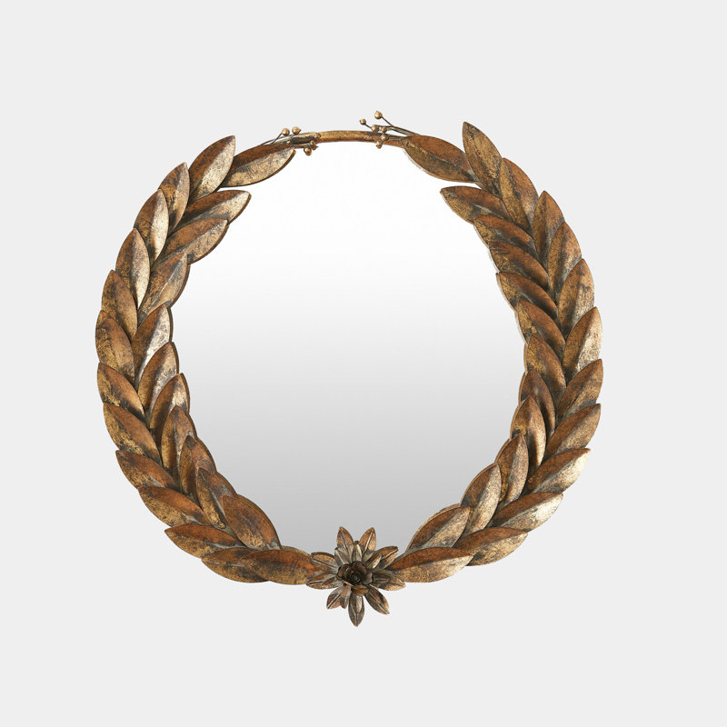 Miroir rond rond Laurel, 25 po x 25 po