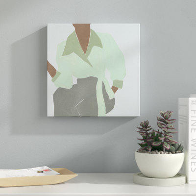 Herself VI by Melissa Wang - Wrapped Canvas Painting