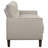 Harvey Beige 2-Piece Upholstered Tufted Sofa Set