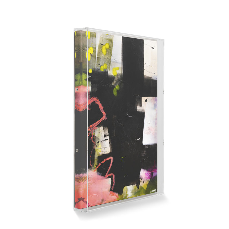 Lady in the Streets by Julie Ahmad, Shadow Box, 30" H x 40" W