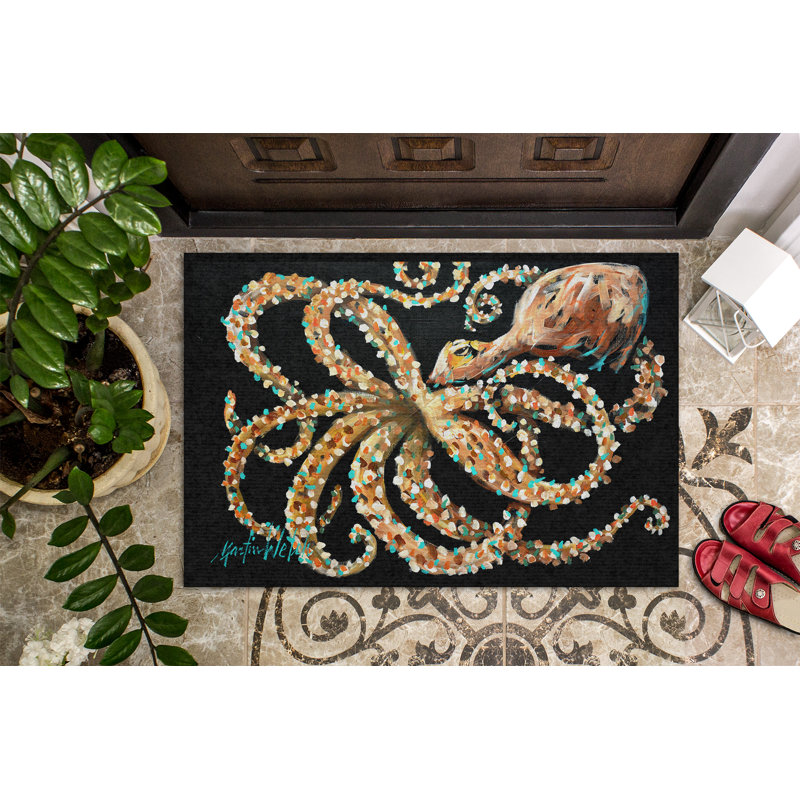 Ridenour Non-Slip Indoor / Outdoor Doormat