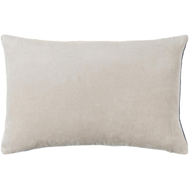 Denny Cotton Throw Pillow, Sage, Down