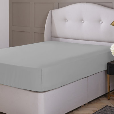 Silentnight Pure Cotton 40Cm Extra Deep Fitted Sheet