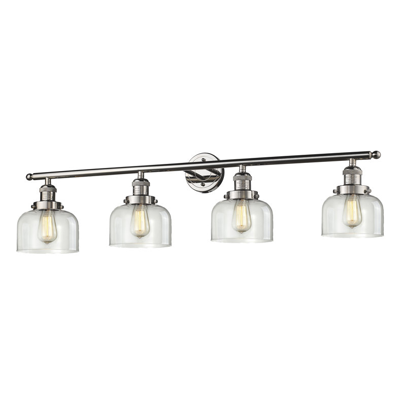Reyhani 4 - Light Dimmable Vanity Light, Polished Nickel, White