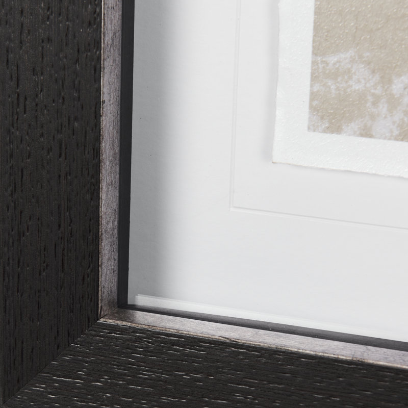 Sketch of Animal IX (Bison) Hand Embelished Framed Art Print Matted under Glass