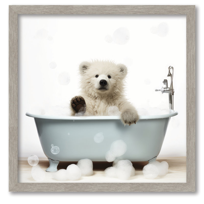Tableau encadré Artful Animal Bath Scenes