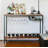 Wine Glass Rack in Silver