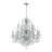 Salgado 12 - Light Candle Style Chandelier with Crystal Accents-121847848