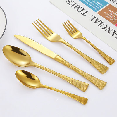 Mercer41 Tikhon Stainless Steel (18/0) Flatware Set - Service for 6