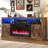 Zev Storage Credenza with Fireplace Included-2092517491-2115872514