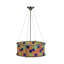 3 - Light Glass Chandelier-66195400