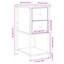 Eusden Bedside Cabinet 32x42x70 cm Engineered Wood-1350756617