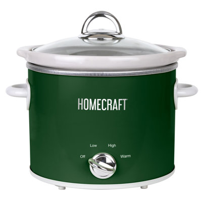 Mijoteuse ronde Homecraft 4 pintes - Vert chasseur