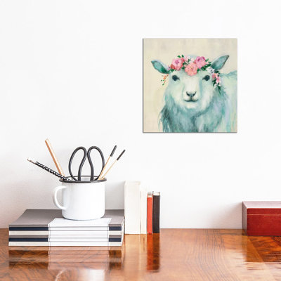Festival Girl V by Julia Purinton - Wrapped Canvas Print