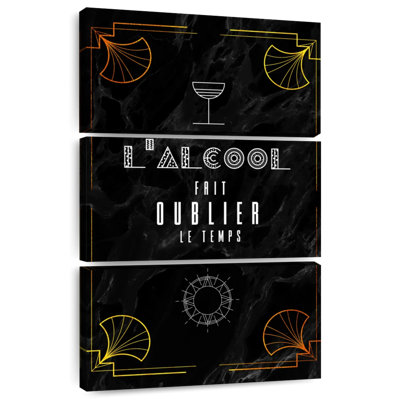 Tergel Art Deco L'Alcool