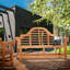 Lutyens Outdoor Teak Bench-1393378028