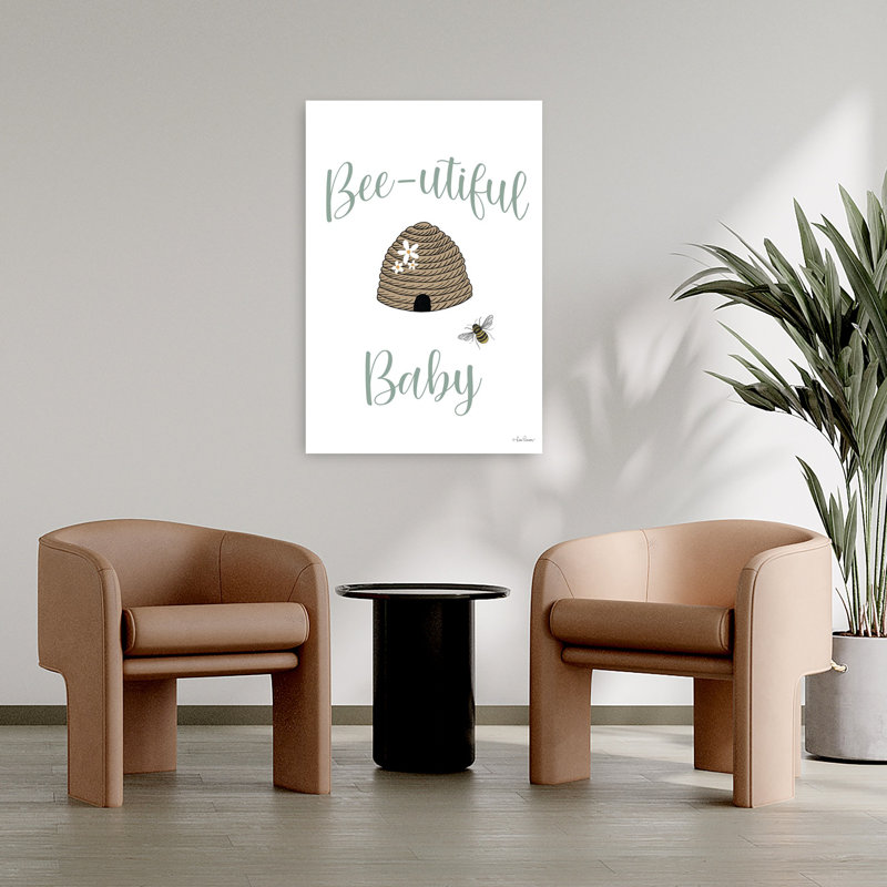 «Bee-Utorable Baby», art contemporain abeille, H 36 po x l 24 po