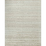 High-Quality Hand-Knotted Silver And Ivory Area Rug