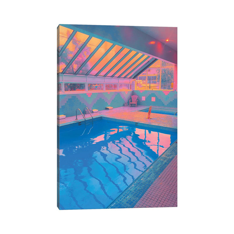 901 AM by Nathan Head - Print on Canvas, 66.04cm H x 45.72cm W x 3.81cm D, Classic Brown Wood Framed
