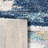 Araya Abstract Navy/Ivory Area Rug-663470111