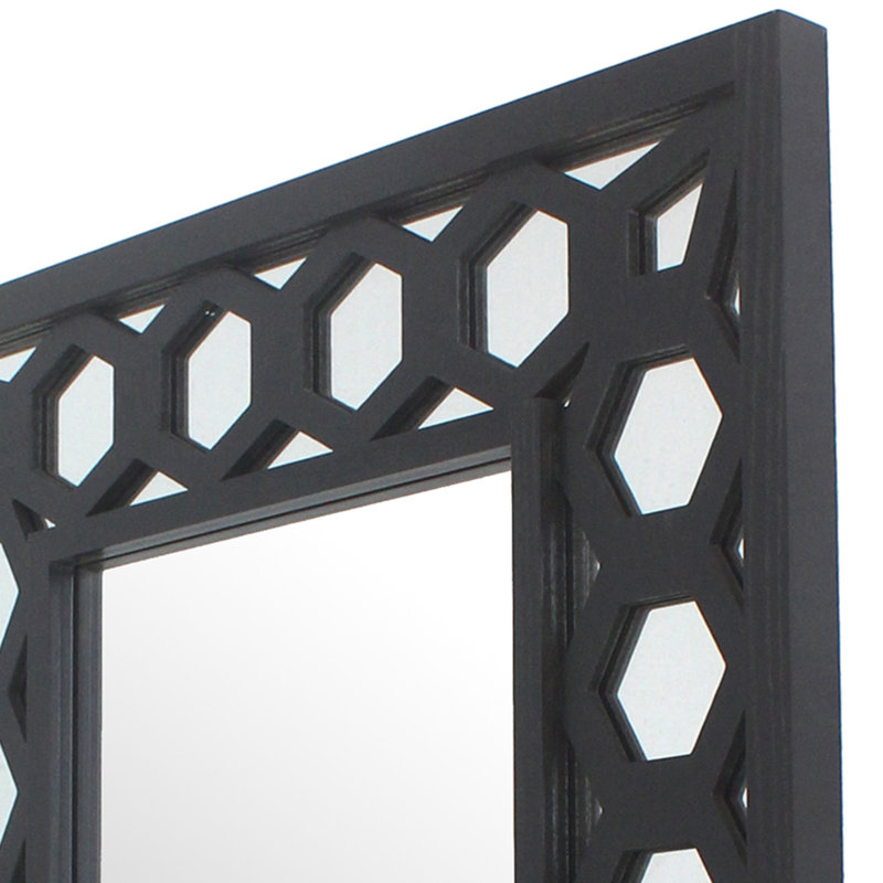 Vibbert Wood Wall Mirror