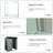 5Ft X 3Ft Outdoor Metal Storage Shed Transparent Plate-123794505