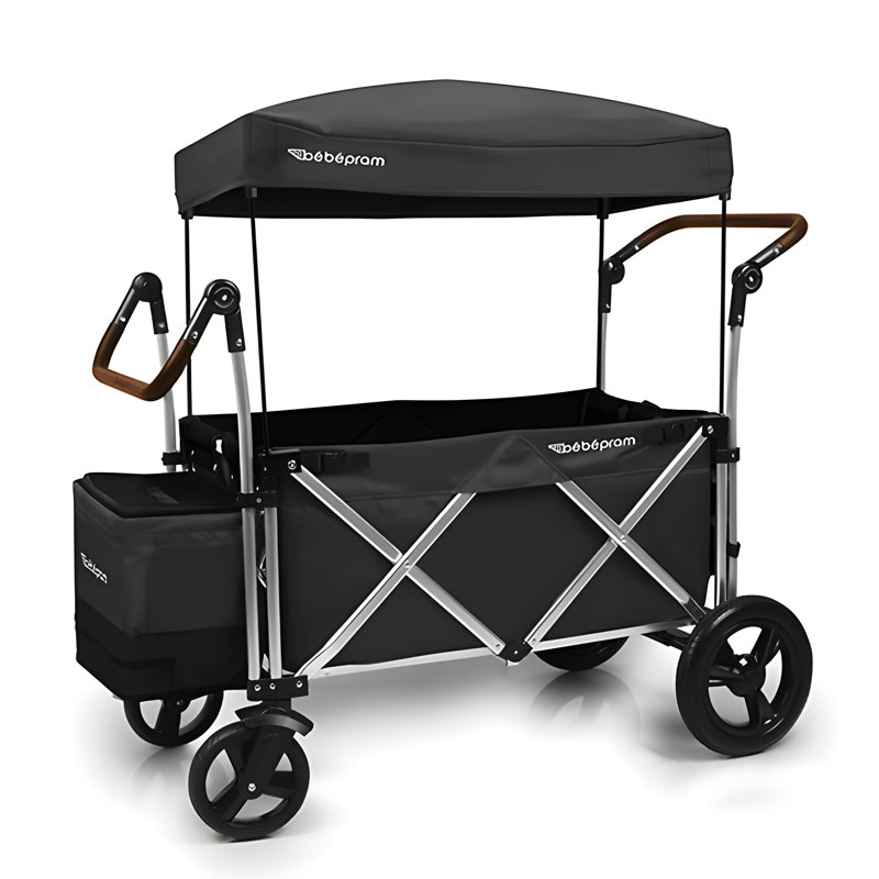 Sacs et rangement pour chariot multifonction Bebepram, Gris