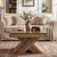 Cross Legs Coffee Table