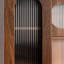 Armoire de rangement pour garde-manger à 3 portes avec tablettes coulissantes à plusieurs niveaux pour la salle à manger