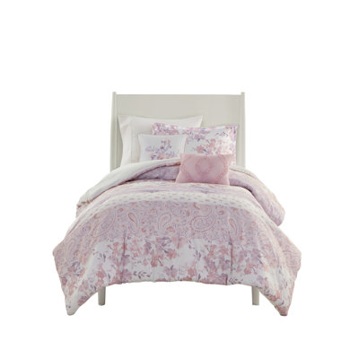 Comfortable Floral Bedding Sets, Hypoallergenic Polyester Microfiber, Vintage Style For Twin/twin Xl
