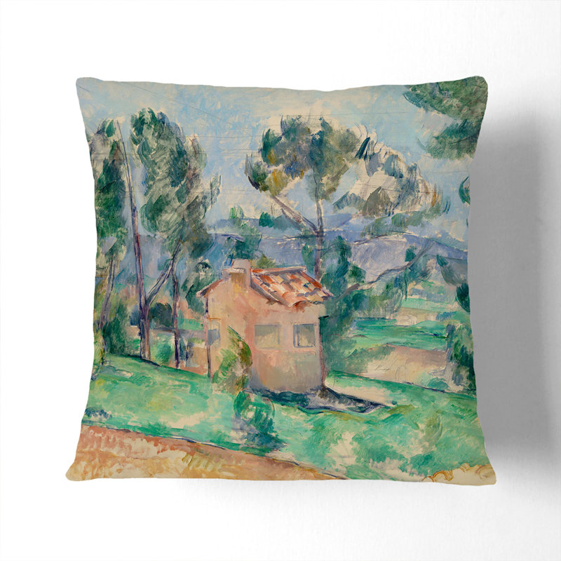 Square Cushion, 40cm H x 40cm W x 15cm D, Dark Blue
