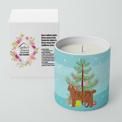 Bougie décorative American Mist Christmas 10 oz American Bobtail Cat 2