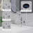 Bathroom Sink Faucet with Spray Function and Temperature Display for Anti-Skid Switch and Hot & Cold and 360° Rotary-119207119