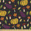Safiya Pumpkin Acorn Mushroom Seasonal Vegetable Veggies Tree Leafs Fabric