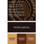 Art mural en métal noir, Desserts-667467487