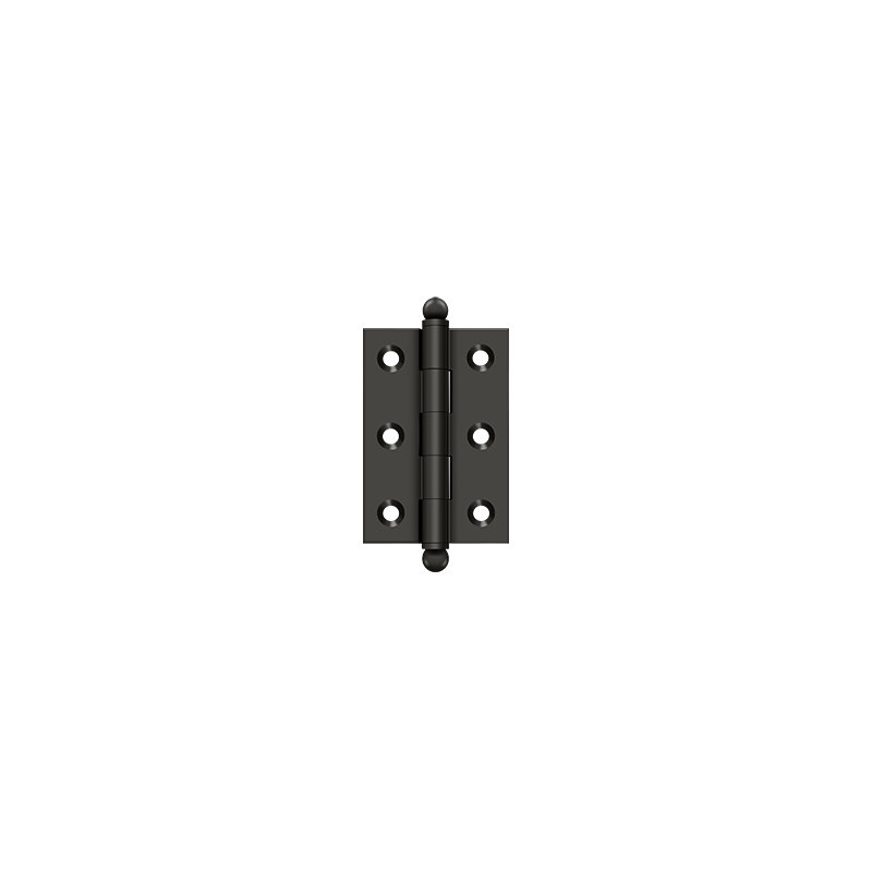 2.5'' x 1.69'' Butt Bearing Hinge, Oil-Rubber Bronze
