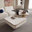 Hyrup Pedestal Coffee Table with Storage