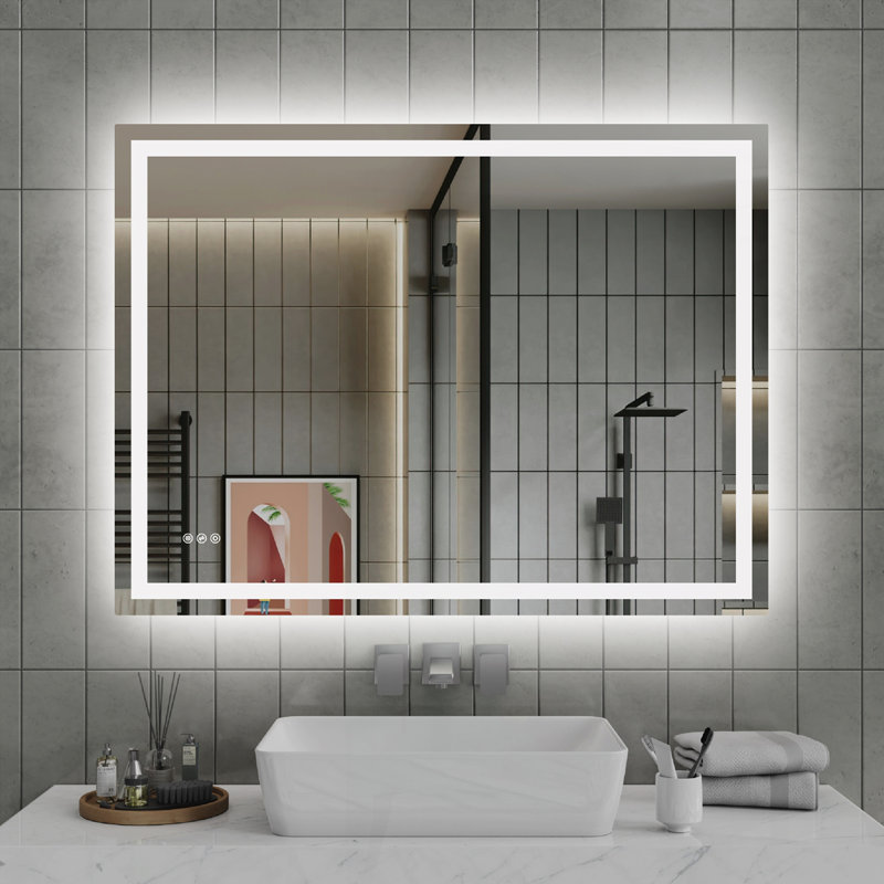 48"*36"LED Bathroom Mirror, 48" x 36"