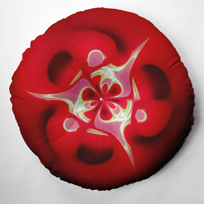 Abstract Reversible Throw Pillow