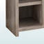 Meuble télé 60 po Thielle avec finition en bois récupéré taupe, l 58,85 po x P 15,21 po x H 23,58 po