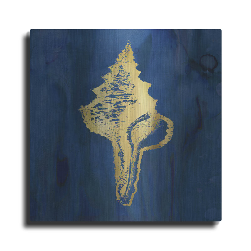 «Indigo Sea Treasure I» par Carol Robinson, H 12 po x l 12 po