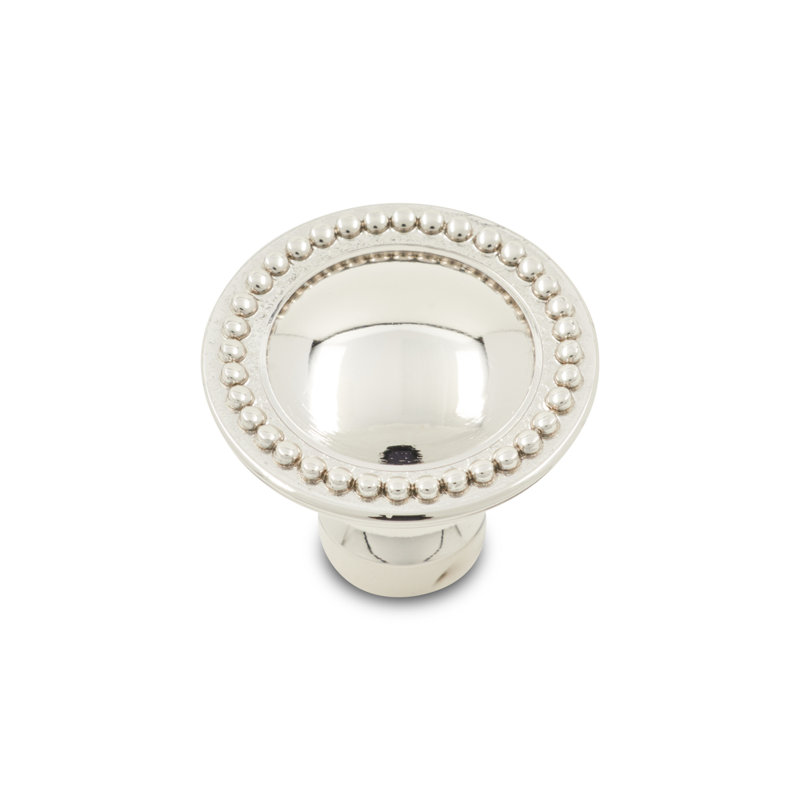CK Series 1 1/4" Diameter Mushroom Knob, Polished Nickel