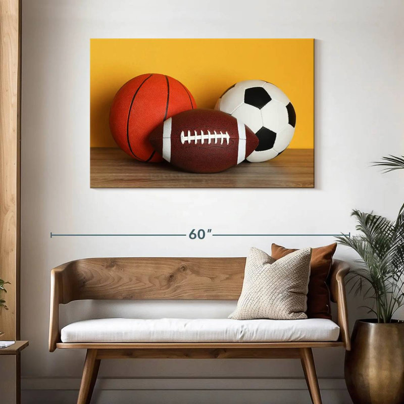 Team sports balls Sireci, H 30 po x l 45 po