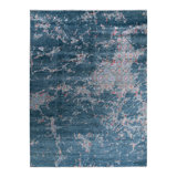 Overdyed One-of-a-Kind 9' 1" X 12' 2" Hand Knotted Area Rug