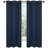 Thermal Insulated Room Darkening Grommet Curtain Panels (Set of 4)-106667169-106667189