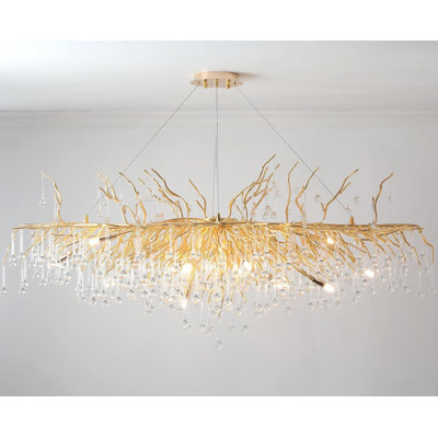 Lustres en cristal pour salle à manger