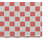 Checkered Absorbent Non-Skid Rectangular Toilet Mat