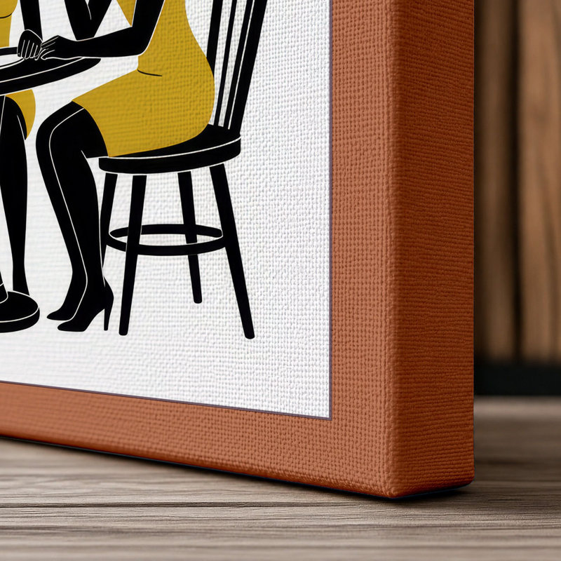 Print, 18x12 - 45.7 x 30.5 cm, Terracotta Border